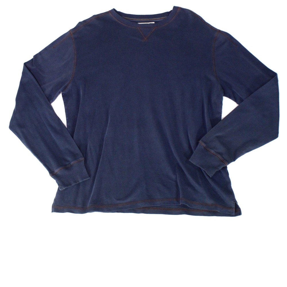 Margaritaville Mens Sweatshirt Blue Size Large L Pullover Long Sleeve